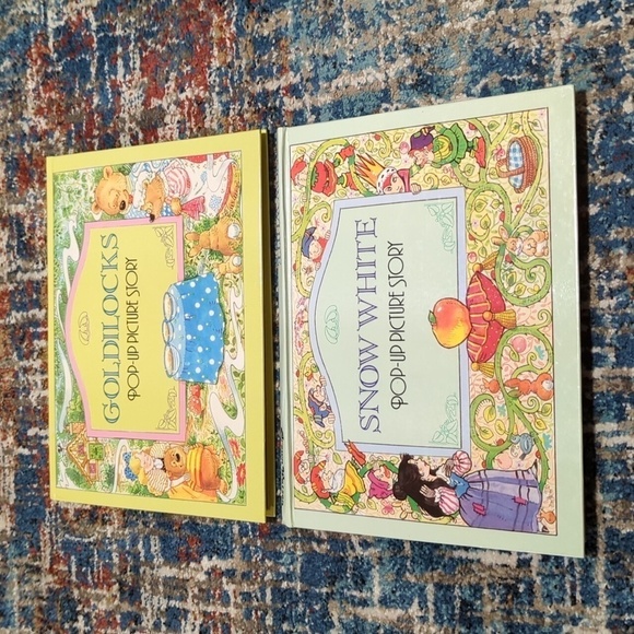 🐢Brown Watson Pop-Up Picture Story Books Goldilocks Snow White - Used - Picture 1 of 6